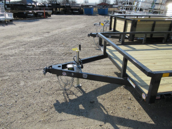 New 2026 Sure-Trac 7X16 TUBE TOP 7K Utility Trailer