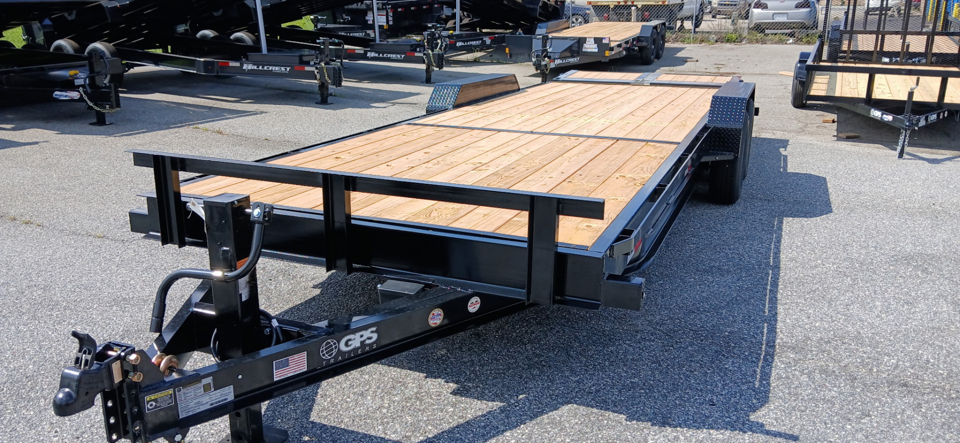 New 2026 GPS Trailers MDR 7X24TA 16K EQ Equipment Trailer