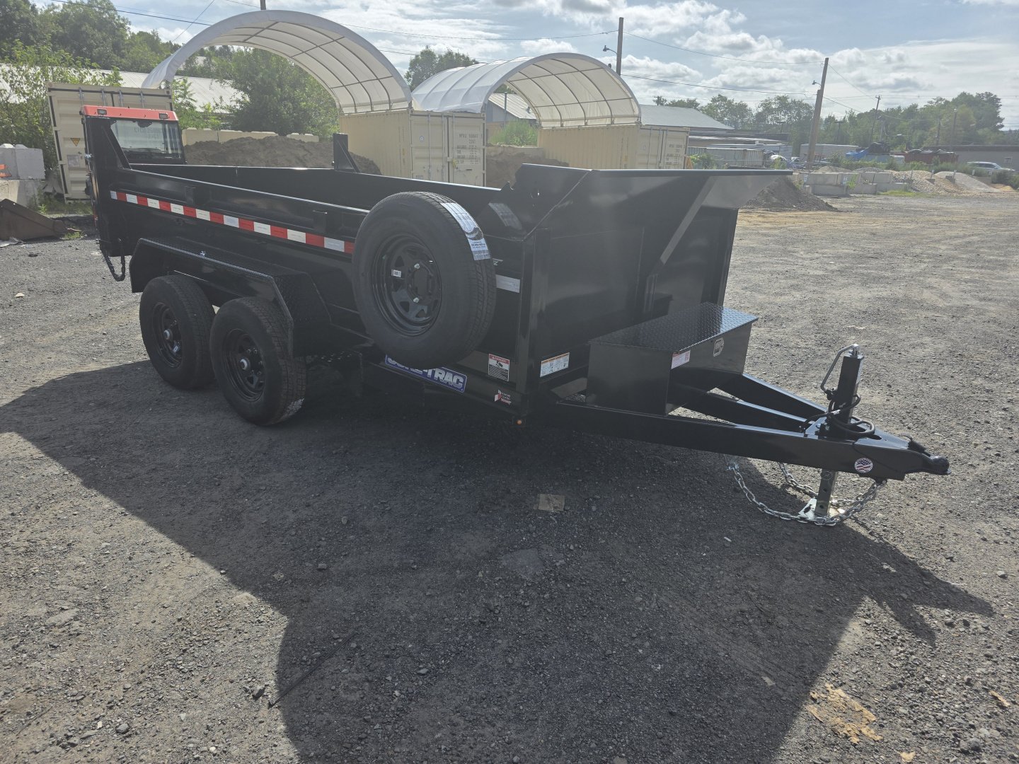 New 2026 Sure-Trac 6X12 10K - RAMPS Dump Trailer