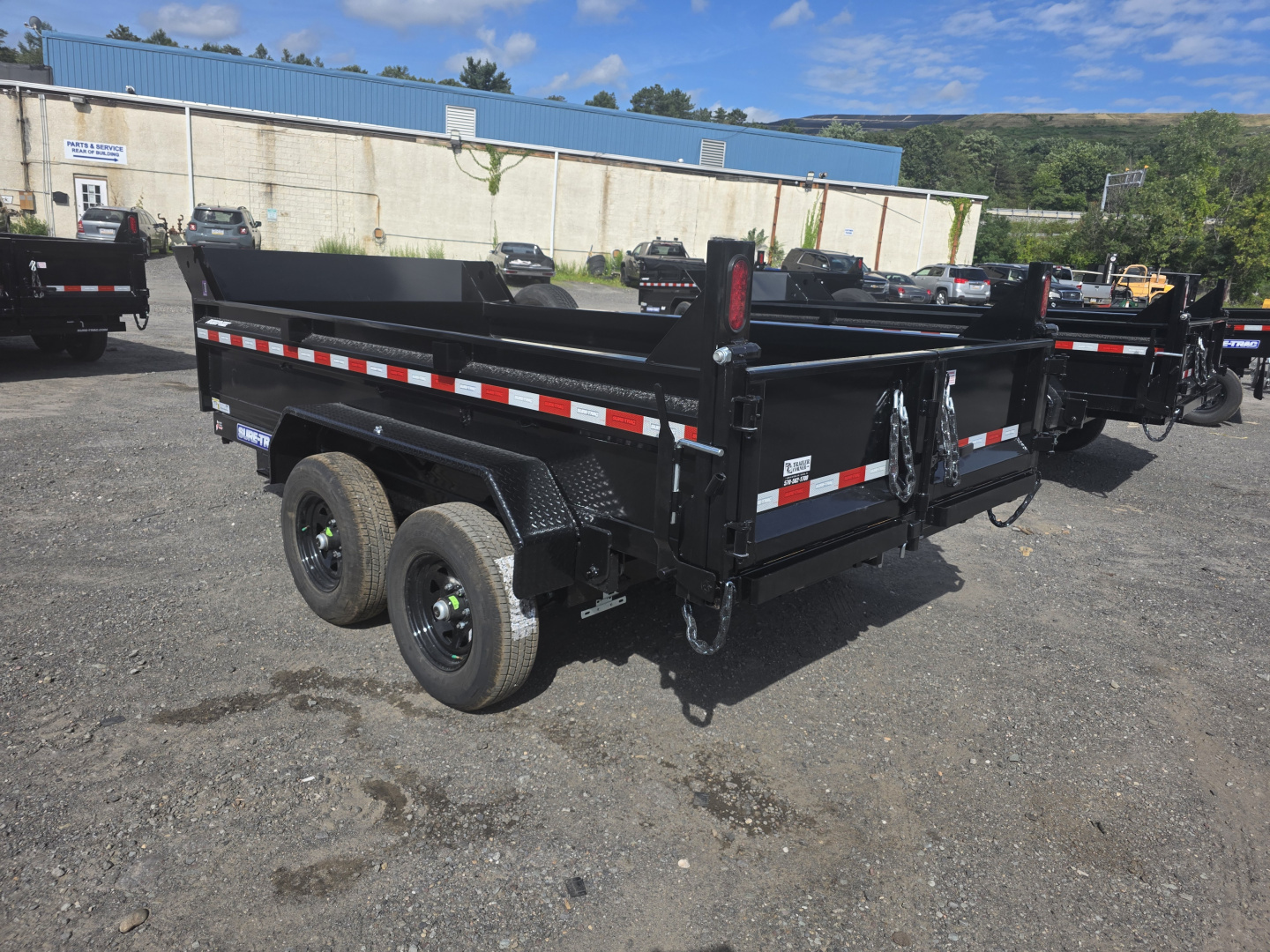 New 2026 Sure-Trac 6X12 10K - RAMPS Dump Trailer