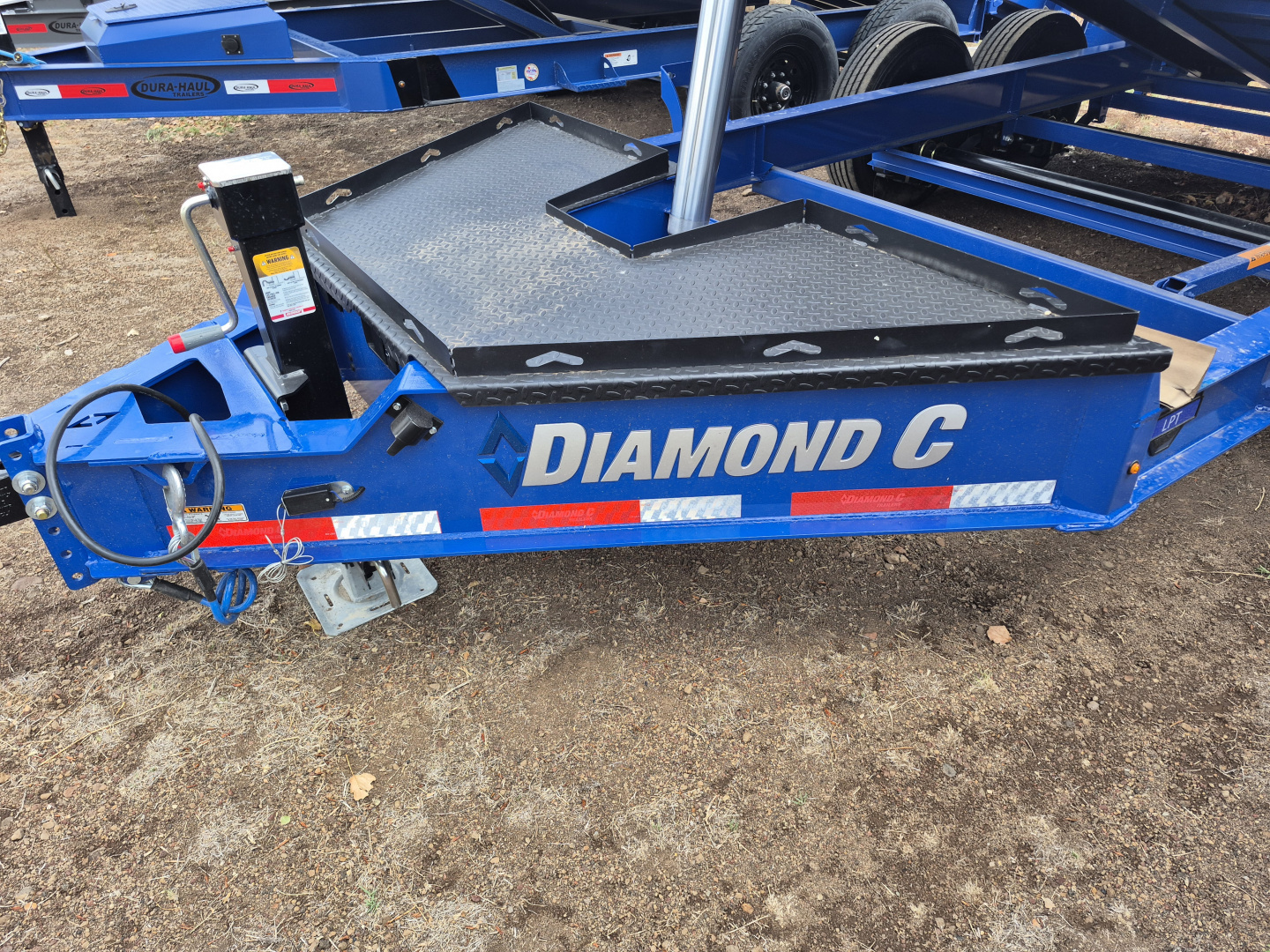New 2025 Diamond C Tandem Axle Telescopic Dump /14,900 GVWR/82"x12'