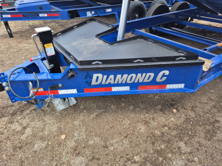 New 2025 Diamond C Tandem Axle Telescopic Dump /14,900 GVWR/82"x12'