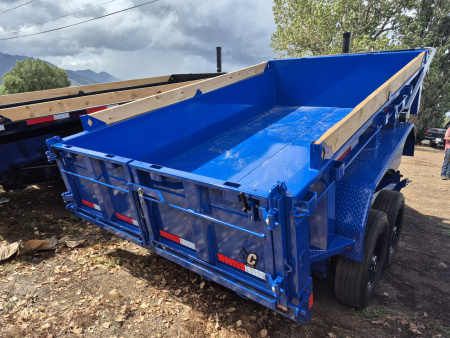 New 2025 Diamond C Tandem Axle Telescopic Dump /14,900 GVWR/82"x12'