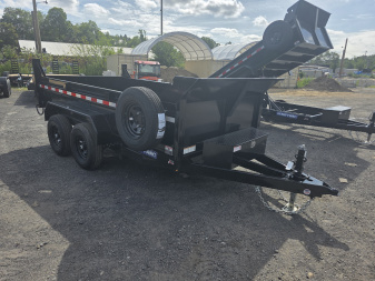 New 2026 Sure-Trac 6X12 10K - RAMPS Dump Trailer