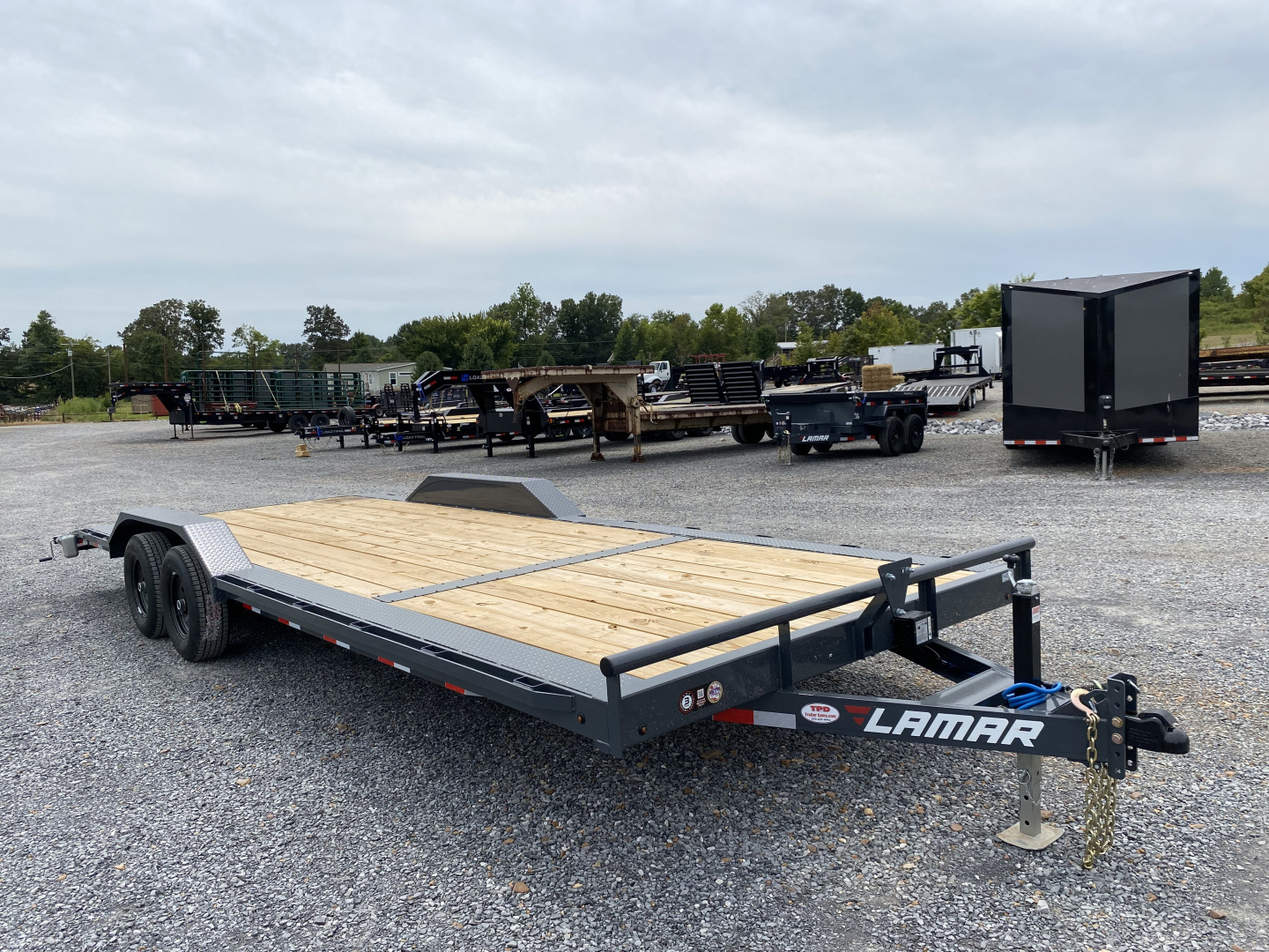 New 2026 Lamar 102" X 24' 10K Equipment Trailer