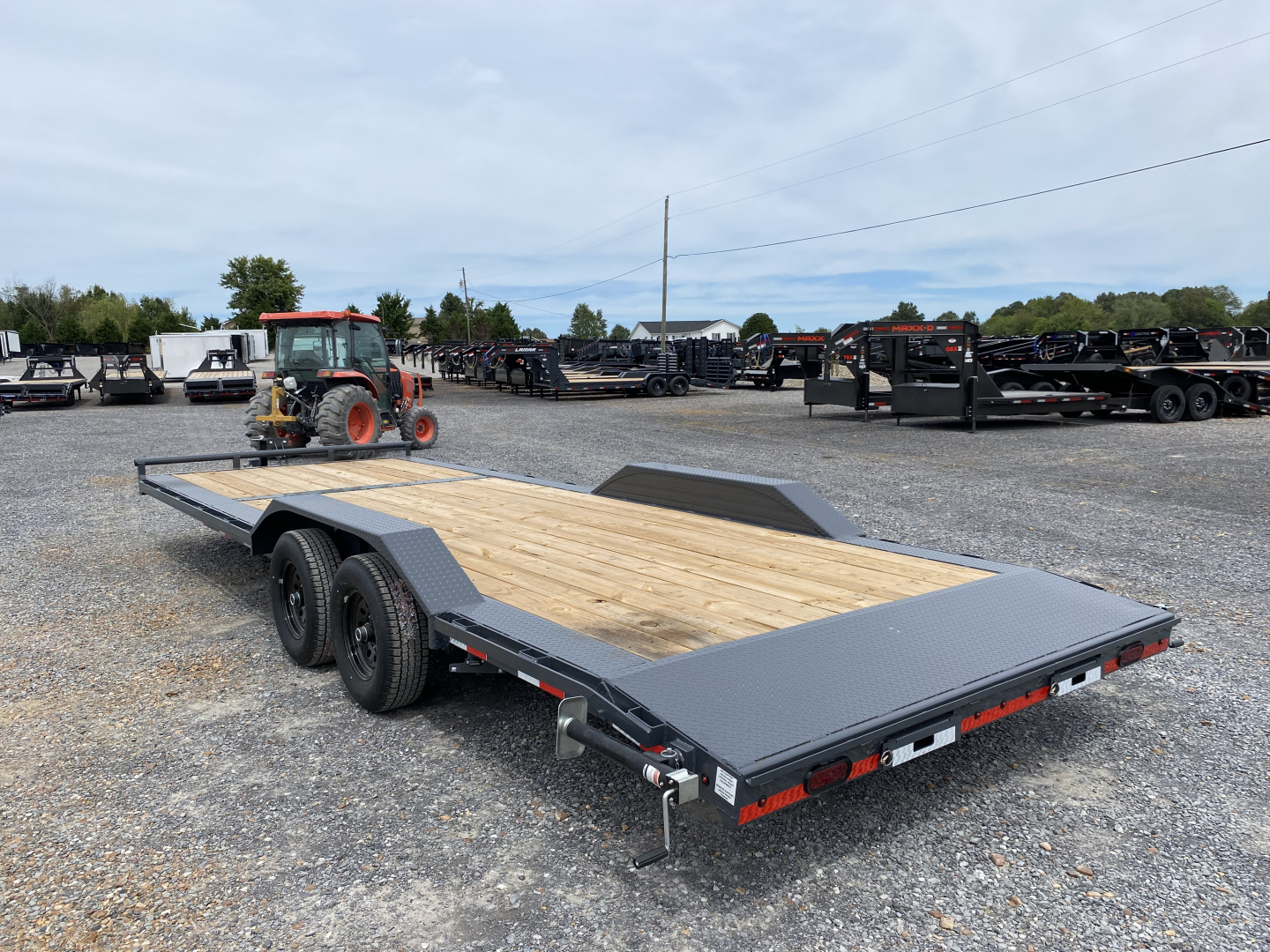 New 2026 Lamar 102" X 24' 10K Equipment Trailer