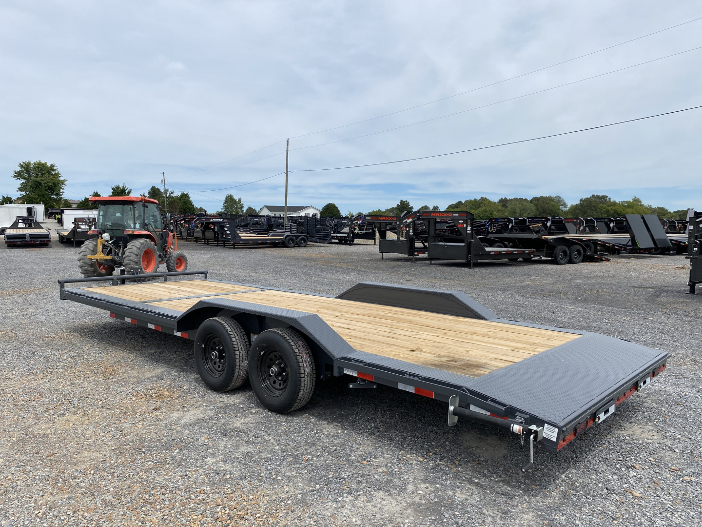 New 2026 Lamar 102" X 24' 10K Equipment Trailer