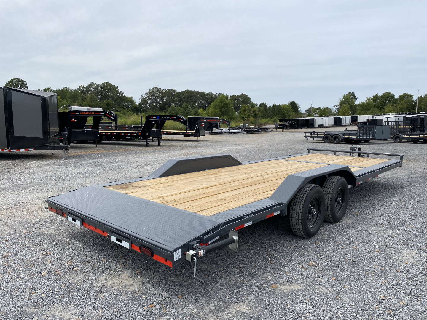 New 2026 Lamar 102" X 24' 10K Equipment Trailer