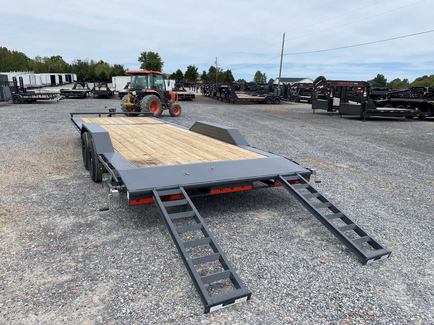 New 2026 Lamar 102" X 24' 10K Equipment Trailer