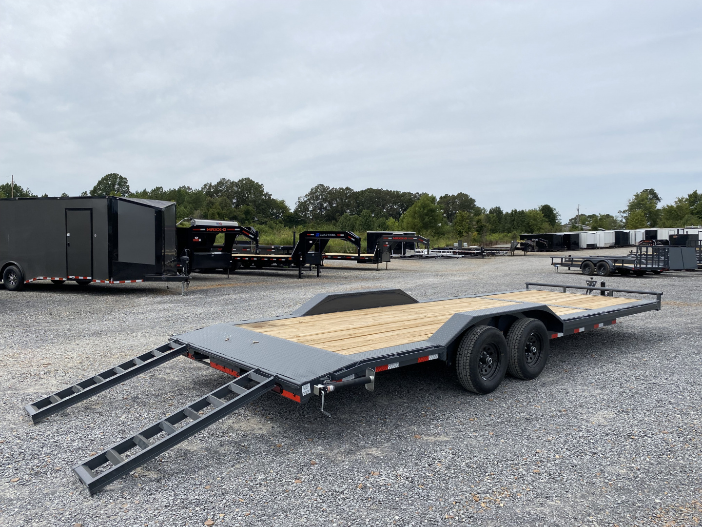 New 2026 Lamar 102" X 24' 10K Equipment Trailer