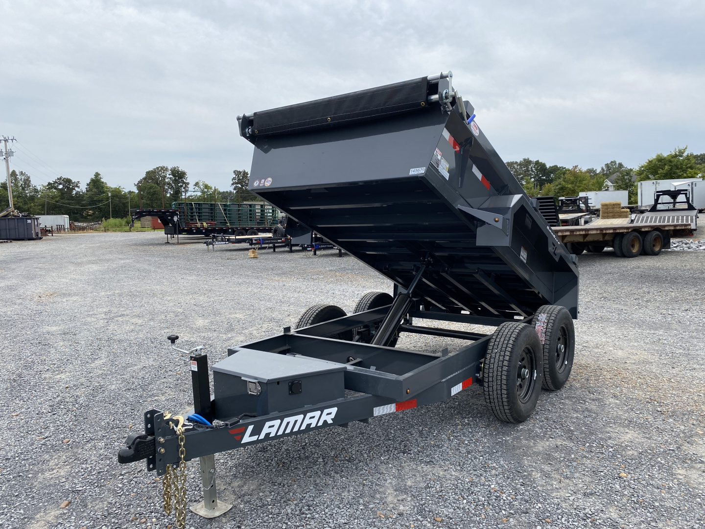 New 2026 Lamar 60"x10' 10k Dump Trailer