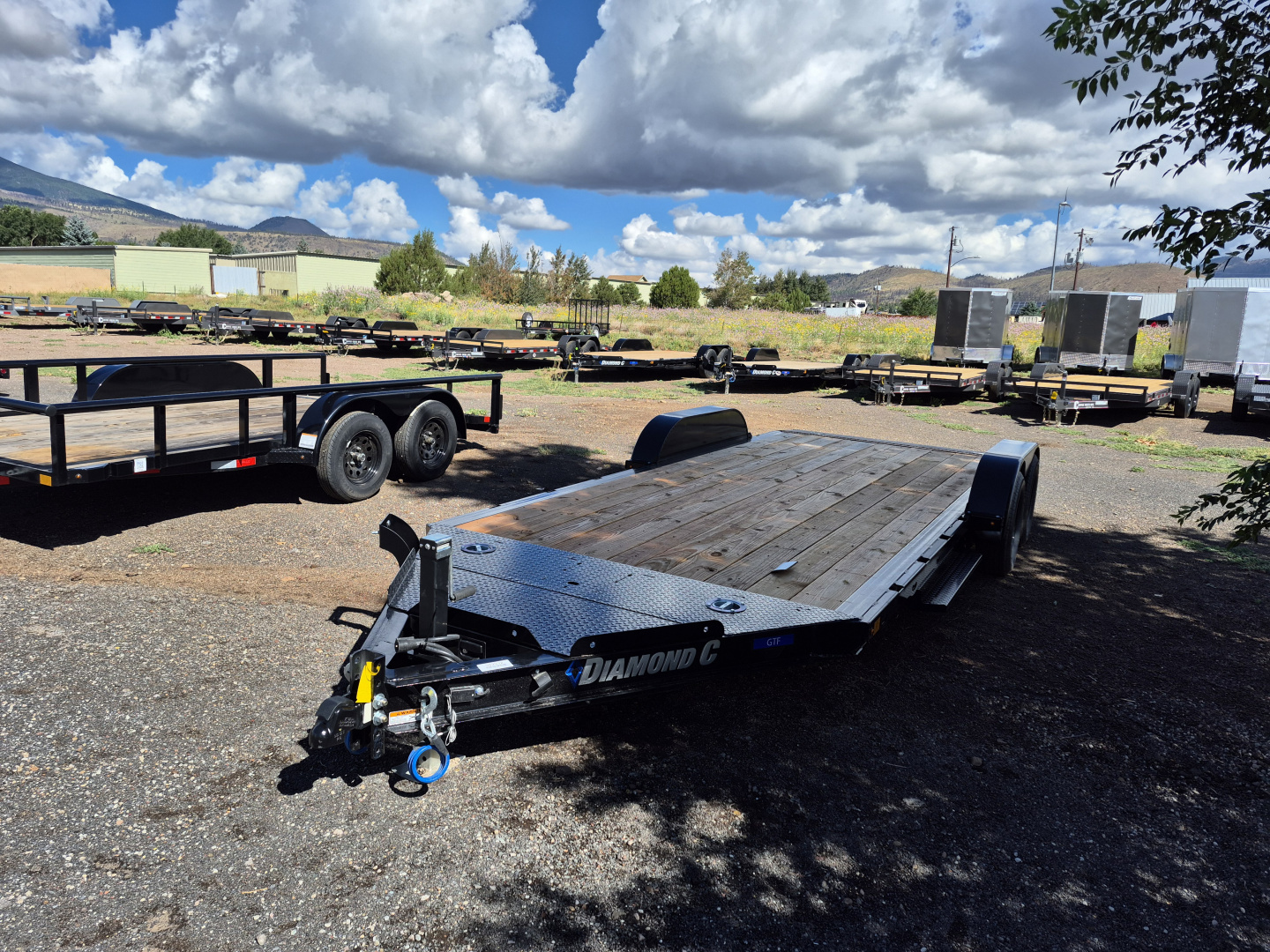 New 2026 Diamond C Tandem Axle Car Hauler/7,000 GVWR/83"x18'
