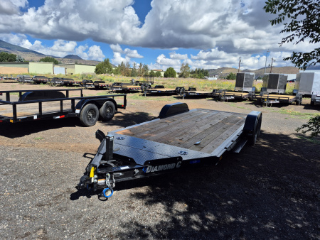 New 2026 Diamond C Tandem Axle Car Hauler/7,000 GVWR/83"x18'