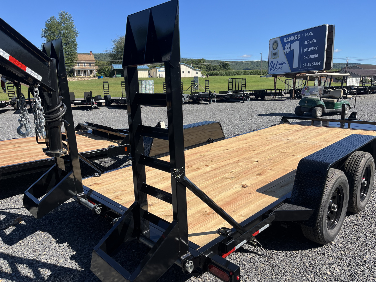 New 2026 BWISE 82x16' 10K Equipment Trailer