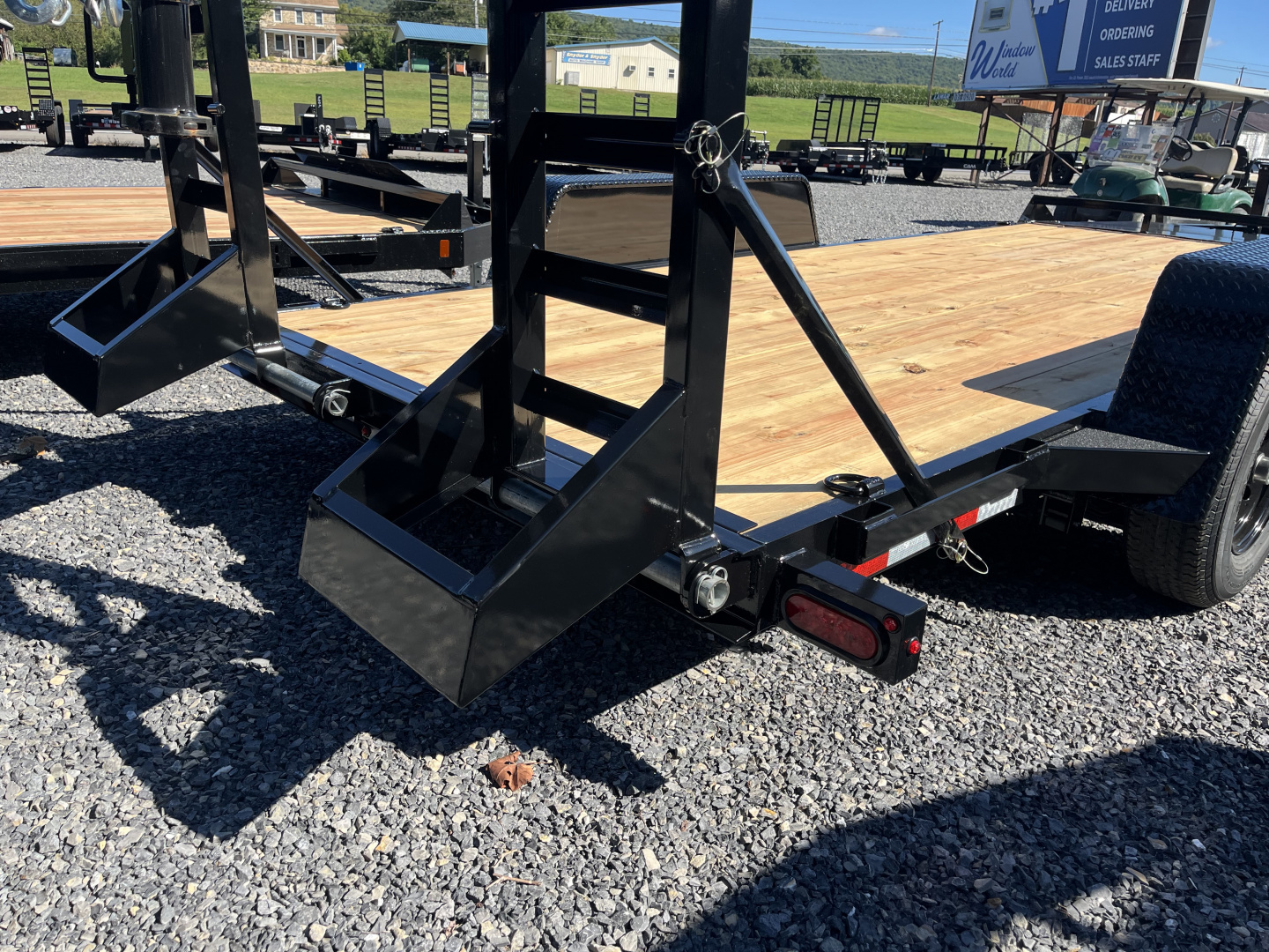 New 2026 BWISE 82x16' 10K Equipment Trailer