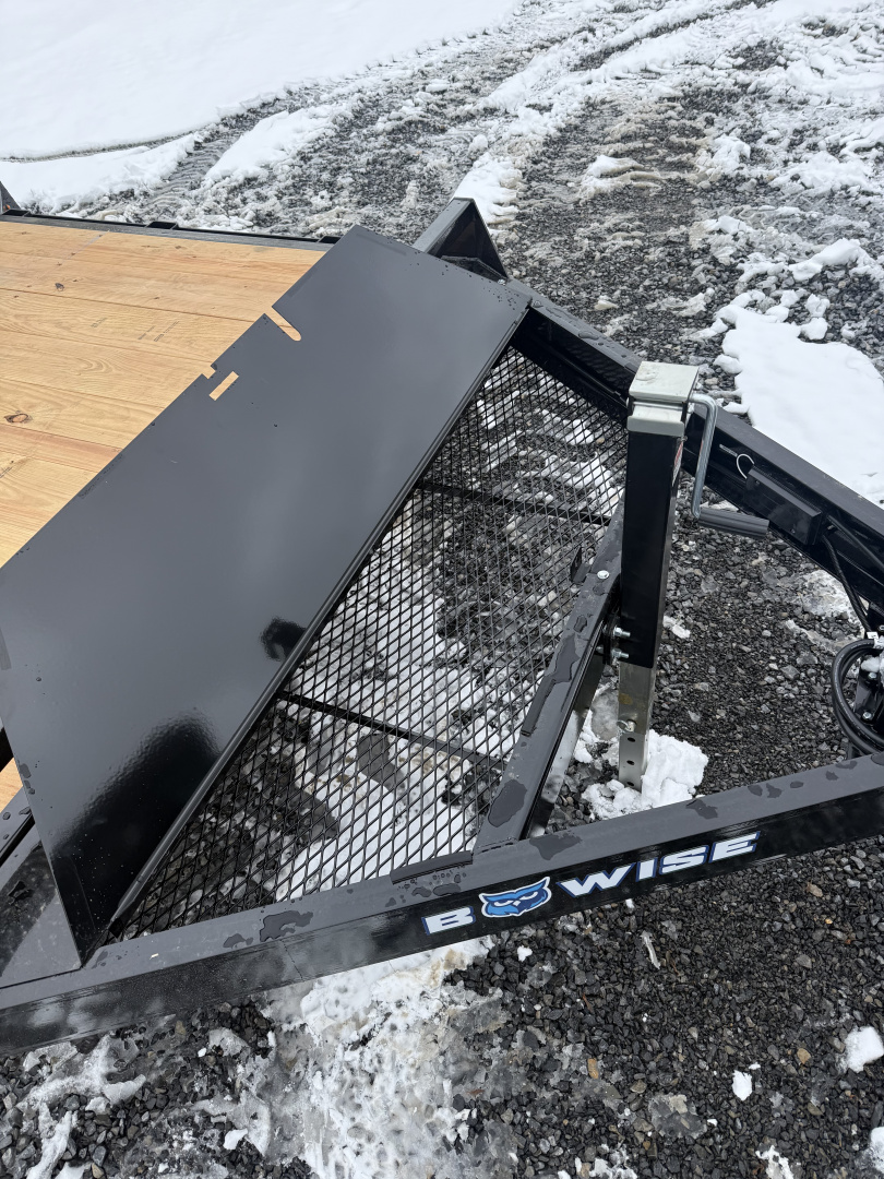 New 2026 BWISE 82x16' 10K Equipment Trailer