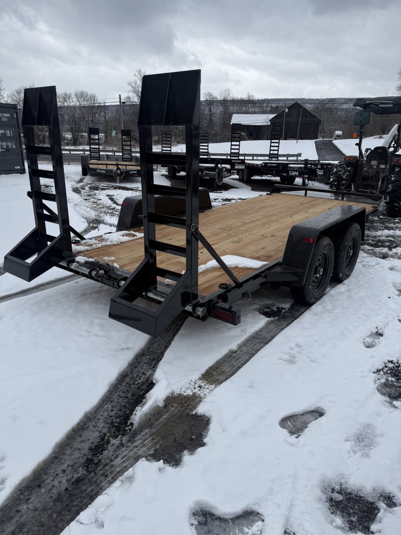 New 2026 BWISE 82x16' 10K Equipment Trailer