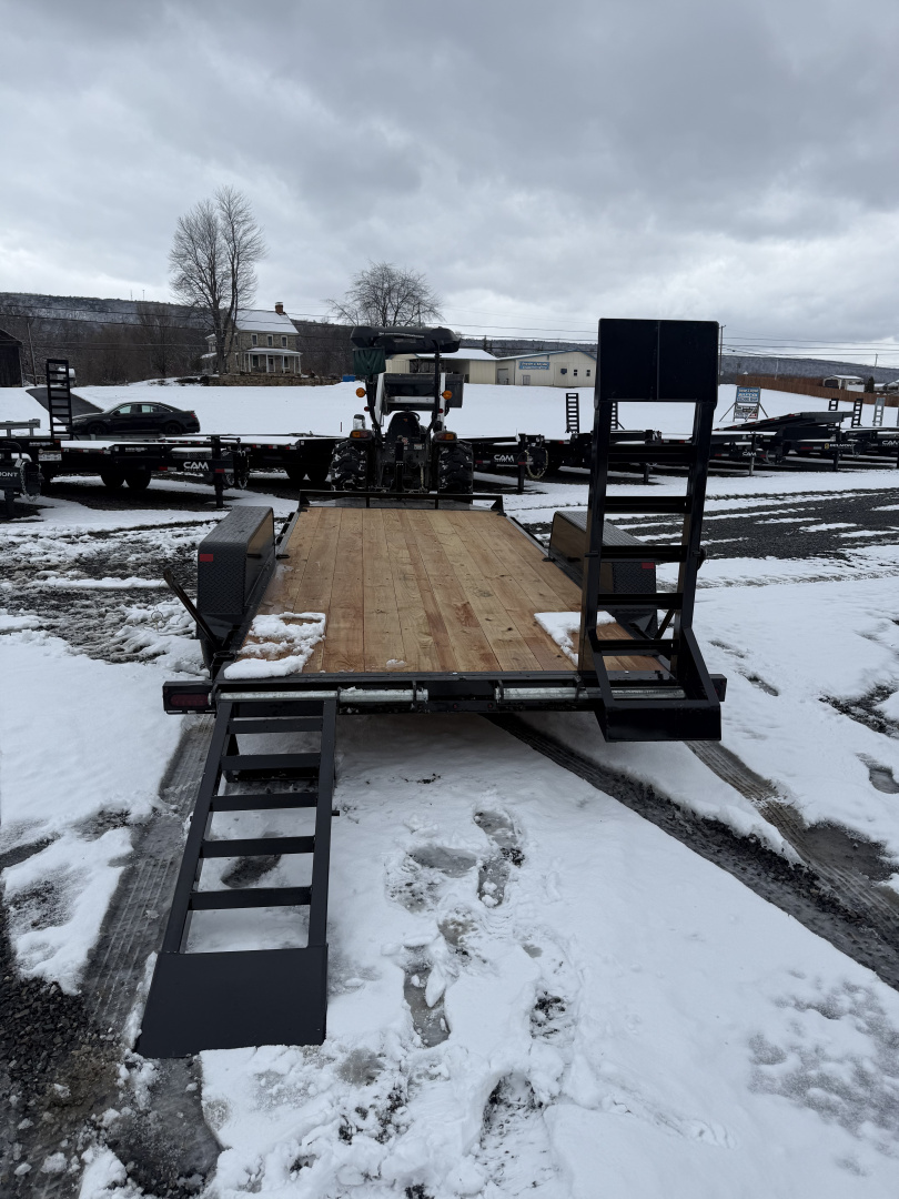 New 2026 BWISE 82x16' 10K Equipment Trailer