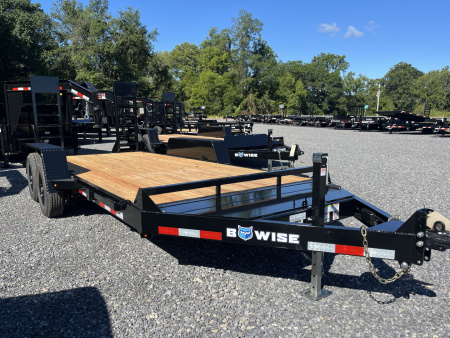 New 2026 BWISE 82x16' 10K Equipment Trailer