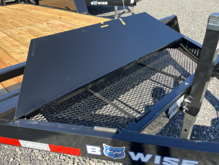 New 2026 BWISE 82x16' 10K Equipment Trailer