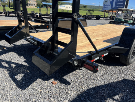 New 2026 BWISE 82x16' 10K Equipment Trailer