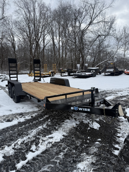 New 2026 BWISE 82x16' 10K Equipment Trailer