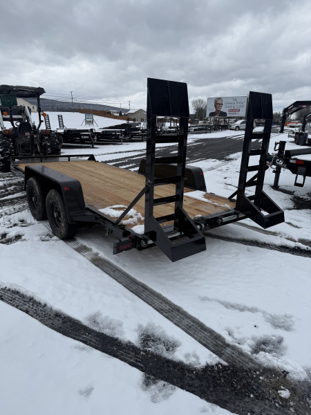 New 2026 BWISE 82x16' 10K Equipment Trailer