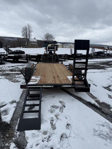 New 2026 BWISE 82x16' 10K Equipment Trailer