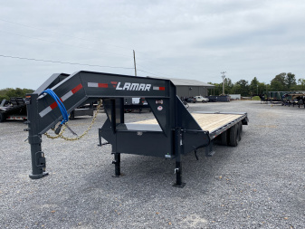 New 2026 Lamar 102  x 25' 22k Gooseneck Trailer