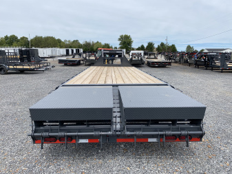 New 2026 Lamar 102" x 25' 22k Gooseneck Trailer