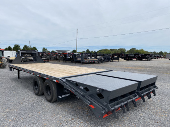 New 2026 Lamar 102" x 25' 22k Gooseneck Trailer