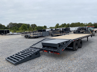 New 2026 Lamar 102" x 25' 22k Gooseneck Trailer