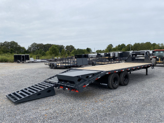 New 2026 Lamar 102" x 25' 22k Gooseneck Trailer