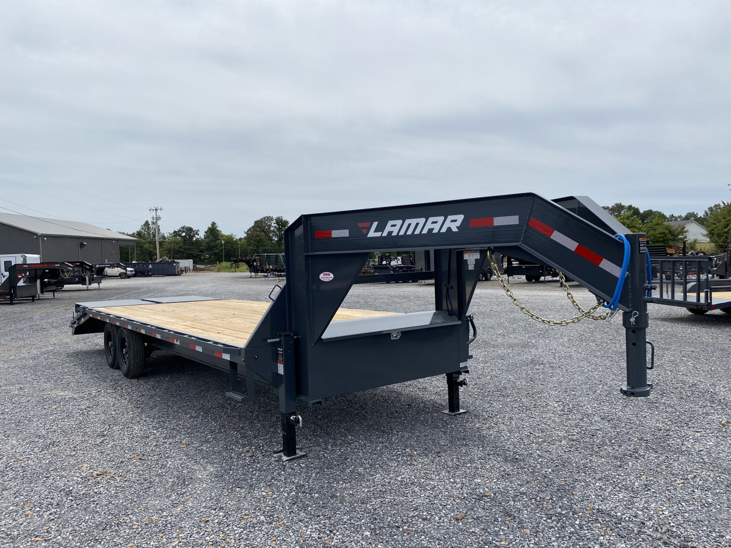 New 2026 Lamar 102" x 25' 14k Gooseneck Trailer