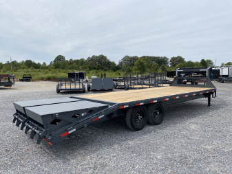 New 2026 Lamar 102" x 25' 14k Gooseneck Trailer