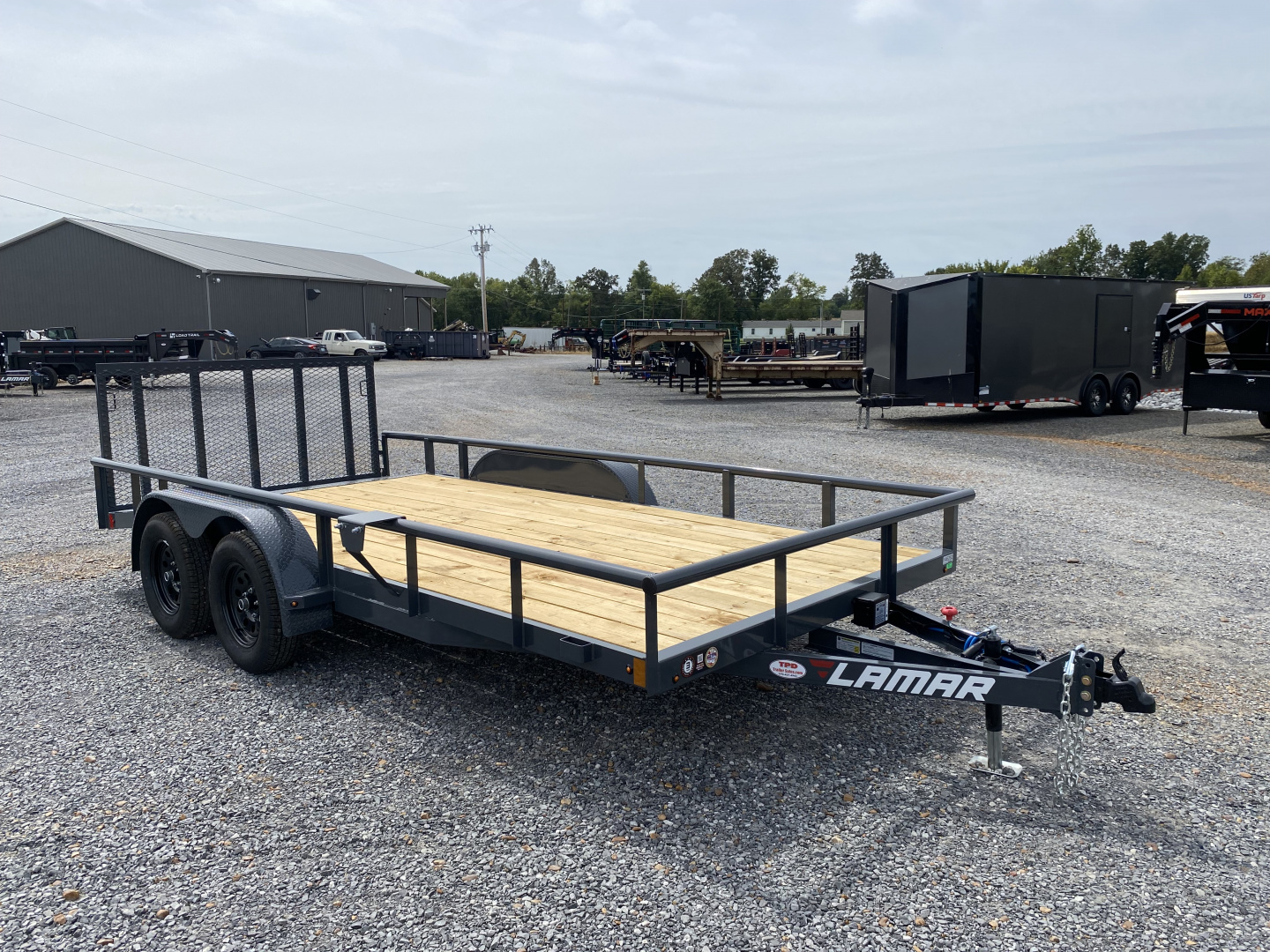 New 2026 Lamar 83"X14' 3K Utility Trailer