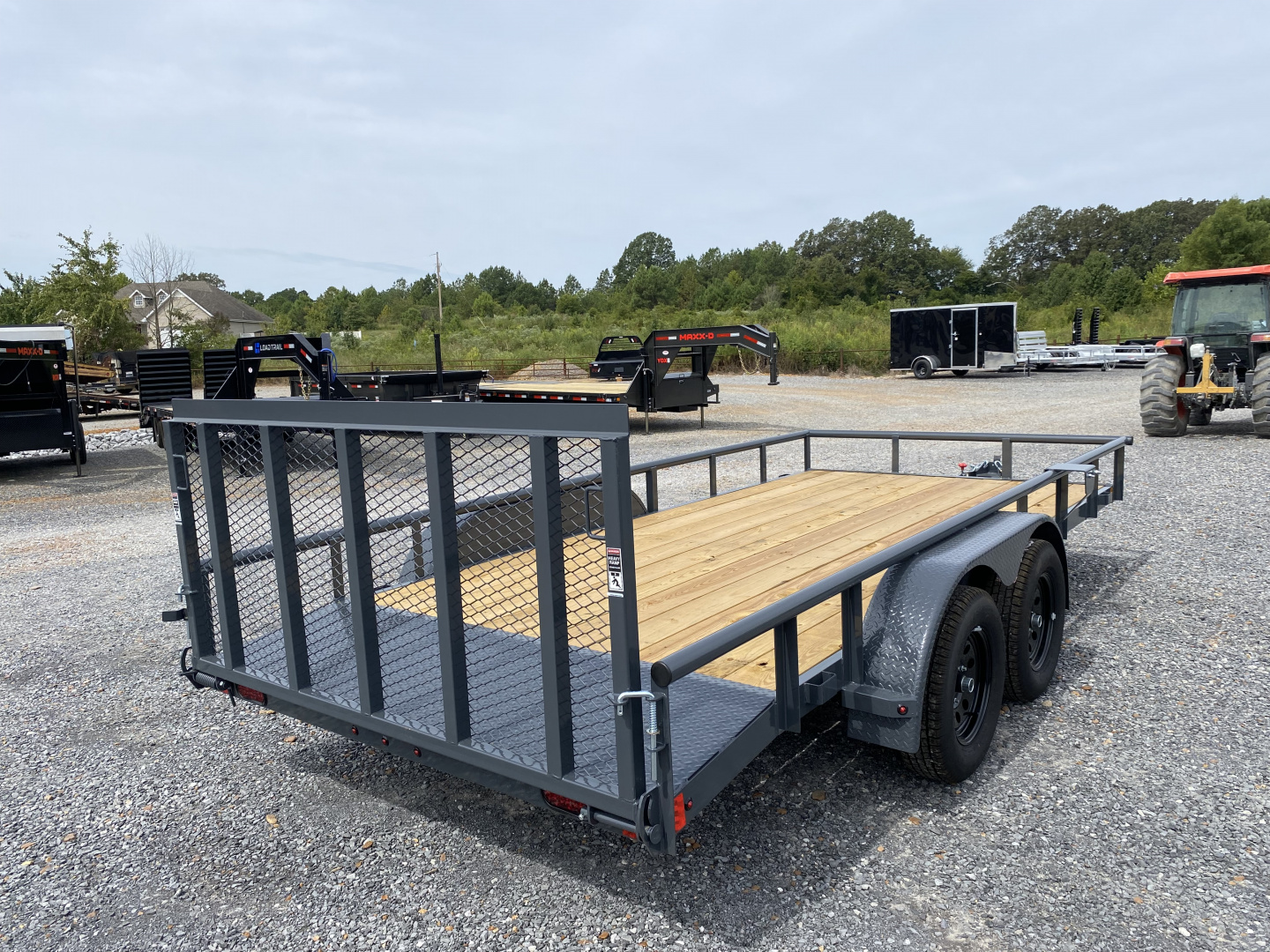 New 2026 Lamar 83"X14' 3K Utility Trailer