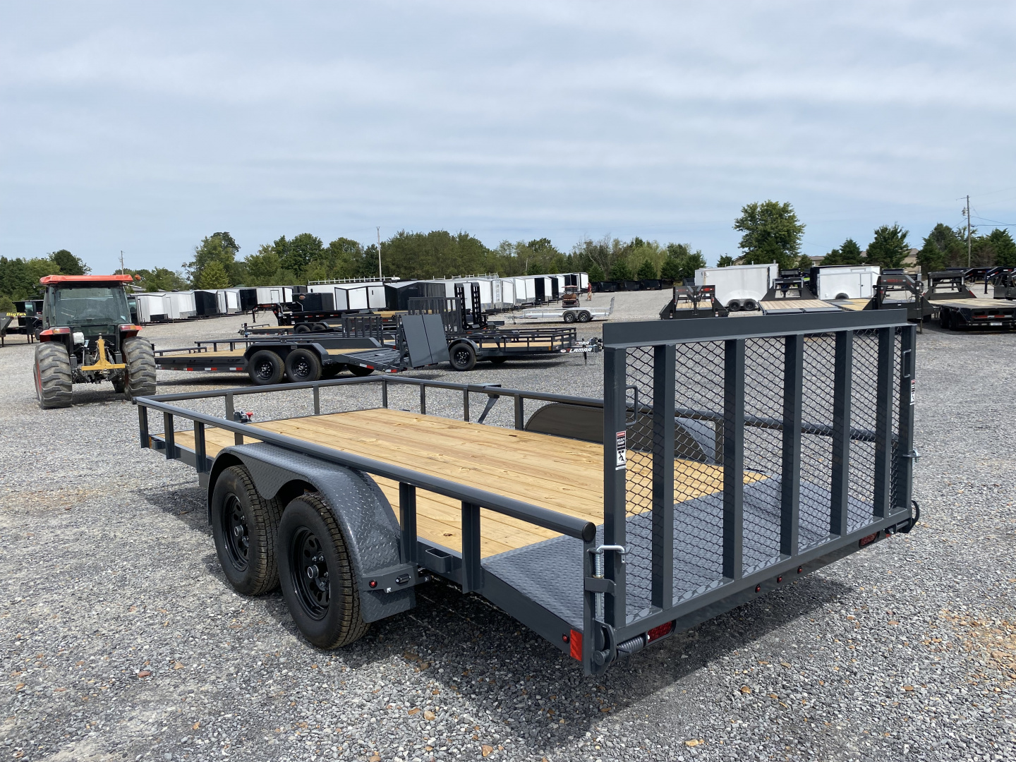 New 2026 Lamar 83"X14' 3K Utility Trailer