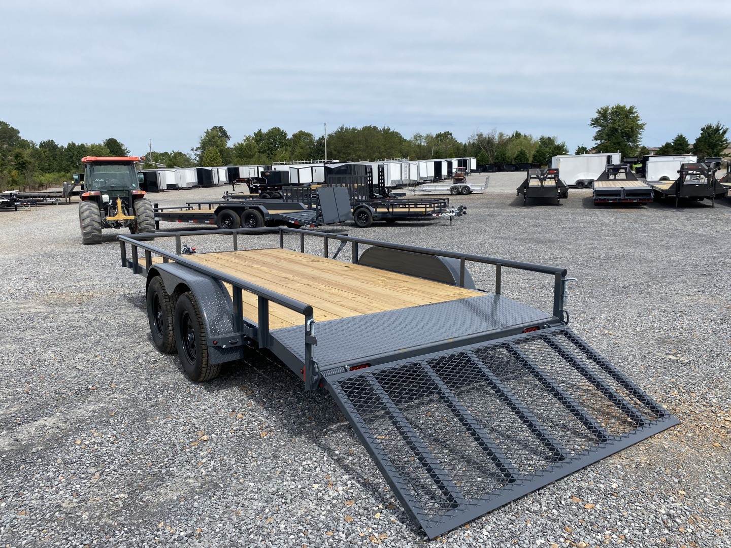 New 2026 Lamar 83"X14' 3K Utility Trailer