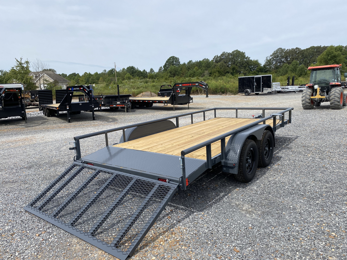 New 2026 Lamar 83"X14' 3K Utility Trailer