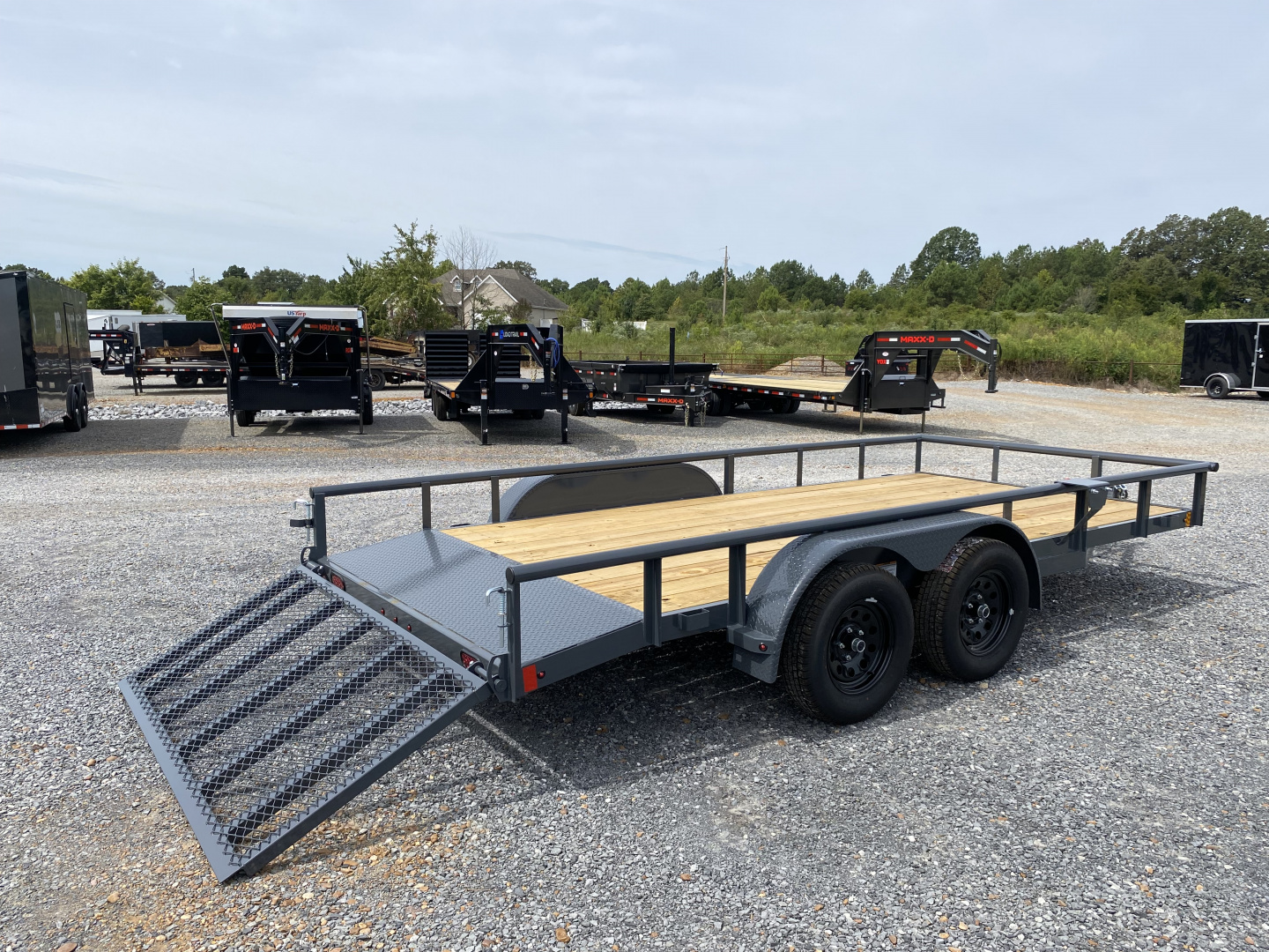 New 2026 Lamar 83"X14' 3K Utility Trailer