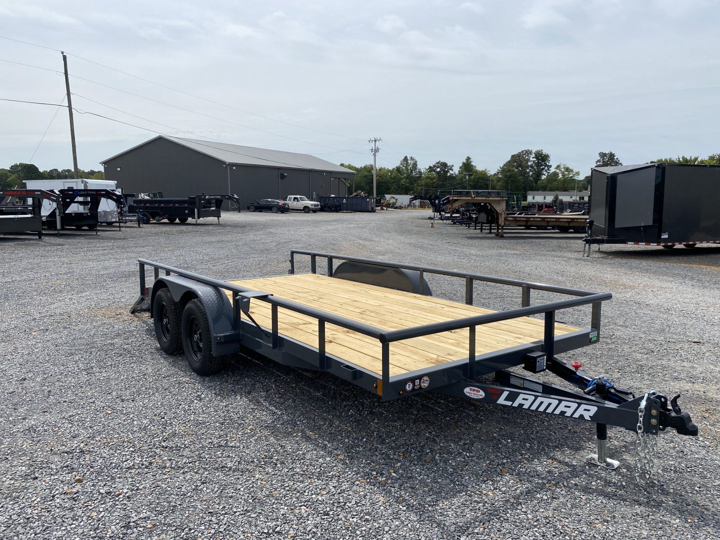 New 2026 Lamar 83"X14' 3K Utility Trailer