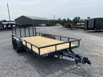 New 2026 Lamar 83"X14' 3K Utility Trailer