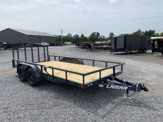 New 2026 Lamar 83"X14' 3K Utility Trailer