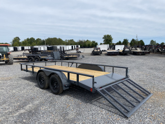 New 2026 Lamar 83"X14' 3K Utility Trailer