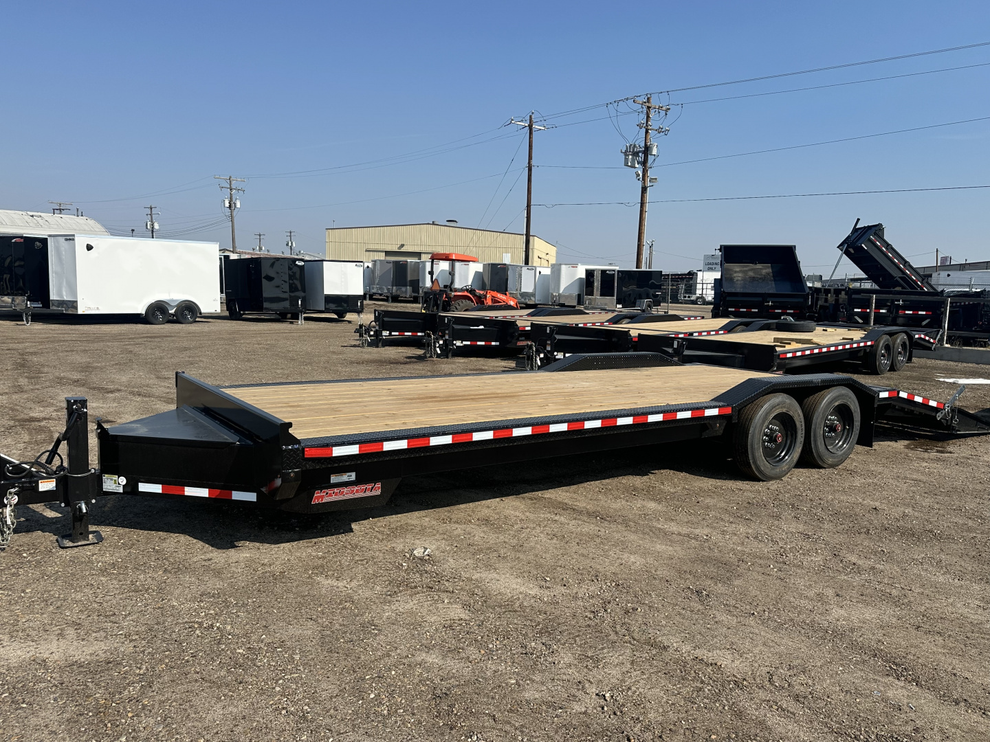 New 2026 Midsota 8.5x24 176K Equipment Trailer