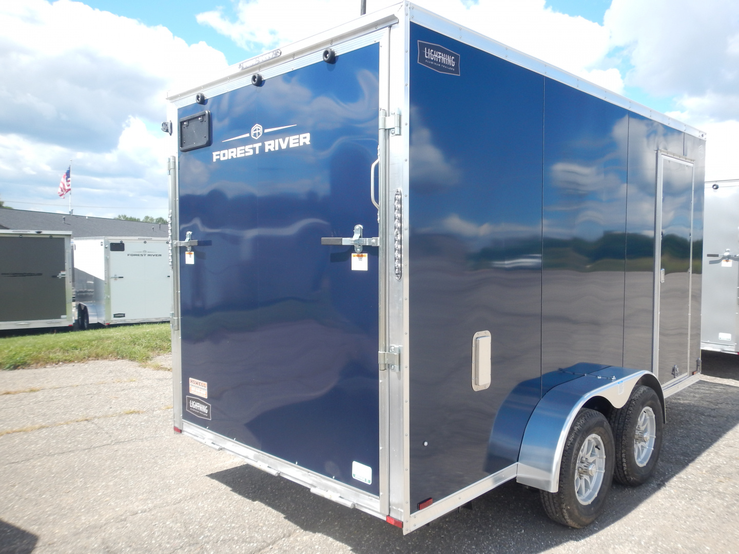 New 2026 Lightning Trailers LTF 7X 14 TA2 Cargo / Enclosed Trailer