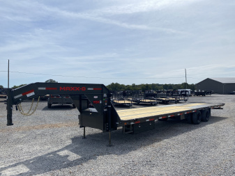 New 2026 MAXXD 34' x 102" 30k Hyd Dove Gooseneck Trailer