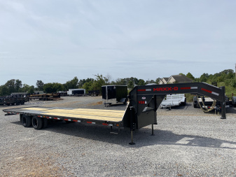 New 2026 MAXXD 34' x 102" 30k Hyd Dove Gooseneck Trailer