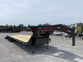 New 2026 MAXXD 34' x 102" 30k Hyd Dove Gooseneck Trailer
